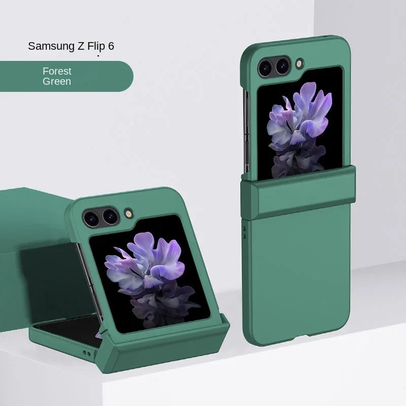 Skin-Feel Hinge Protection Case for Galaxy Z Flip 7 / Flip 8