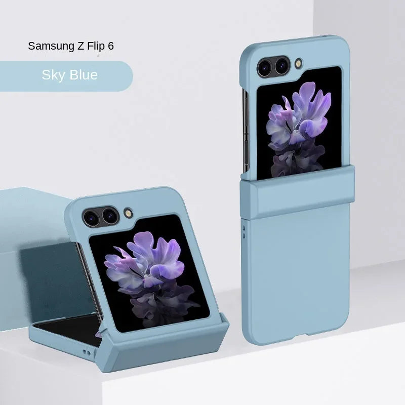 Skin-Feel Hinge Protection Case for Galaxy Z Flip 7 / Flip 8