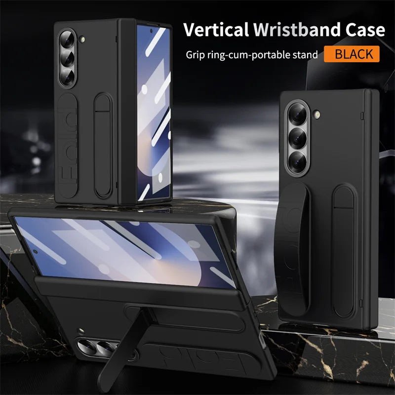 Hinge Case with Wristband & S Pen Slot for Galaxy Z Fold 7 / Fold 8