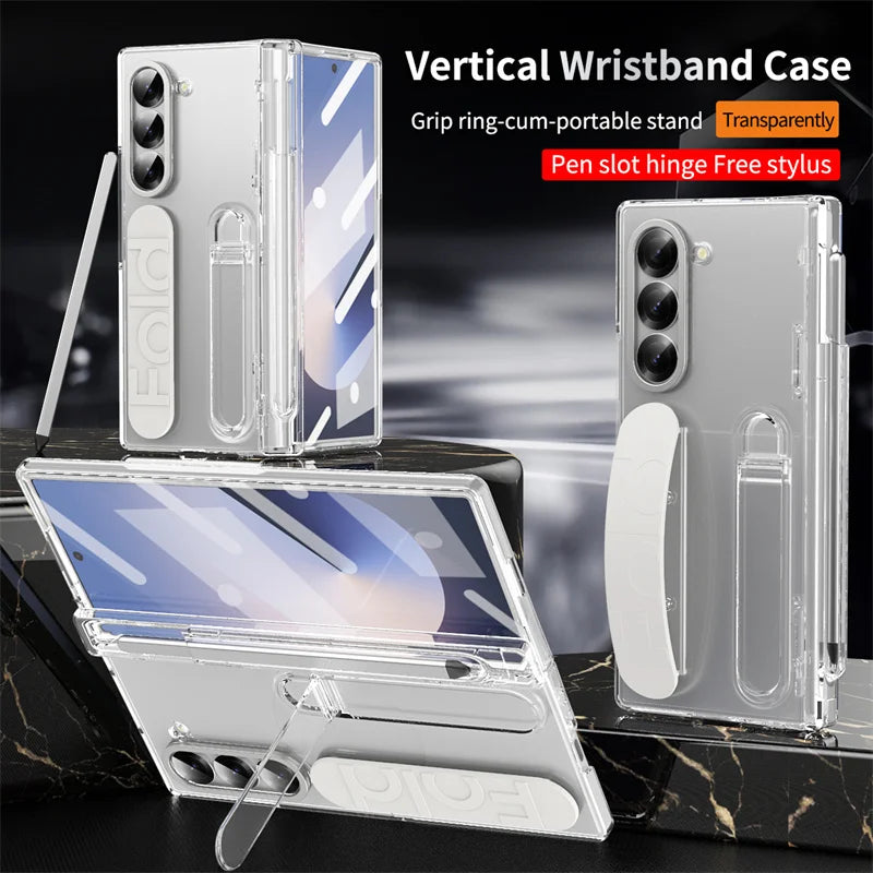 Hinge Case with Wristband & S Pen Slot for Galaxy Z Fold 7 / Fold 8