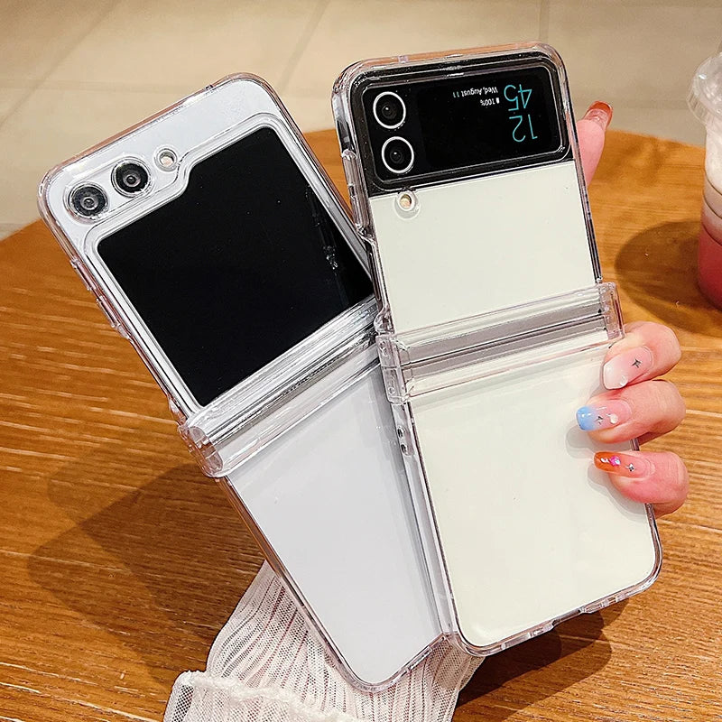 Clear Shockproof Case for Galaxy Z Flip 7 / Flip 8