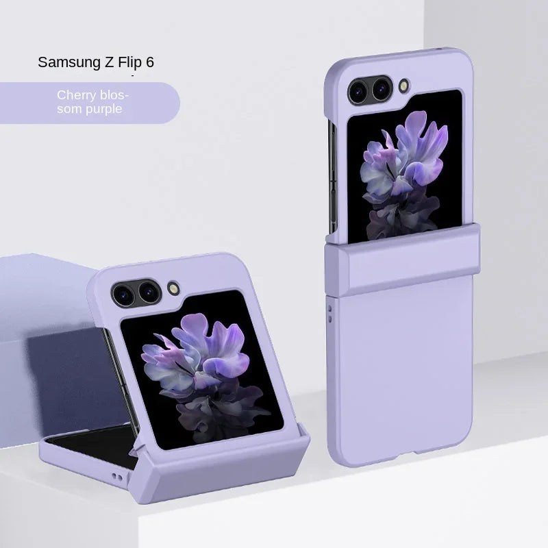Skin-Feel Hinge Protection Case for Galaxy Z Flip 7 / Flip 8