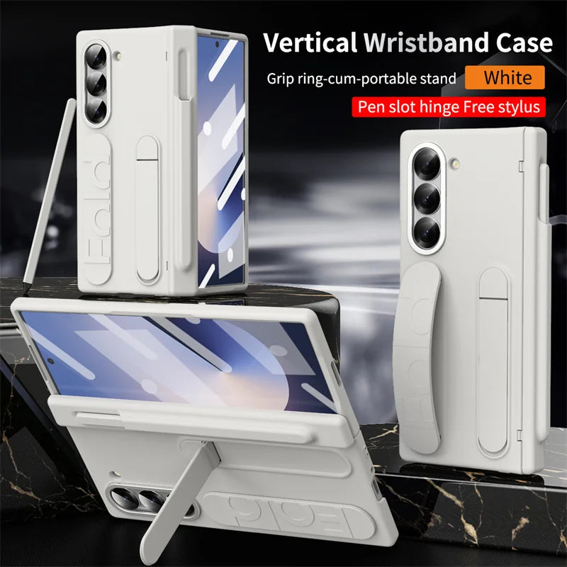 Hinge Case with Wristband & S Pen Slot for Galaxy Z Fold 7 / Fold 8