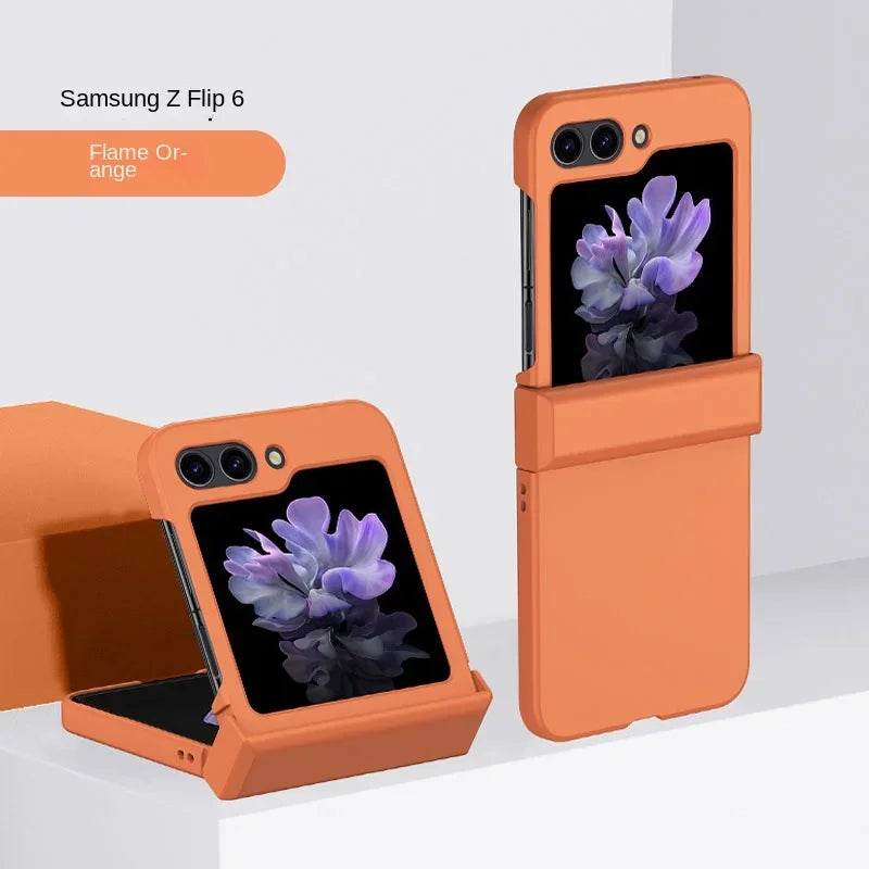 Skin-Feel Hinge Protection Case for Galaxy Z Flip 7 / Flip 8
