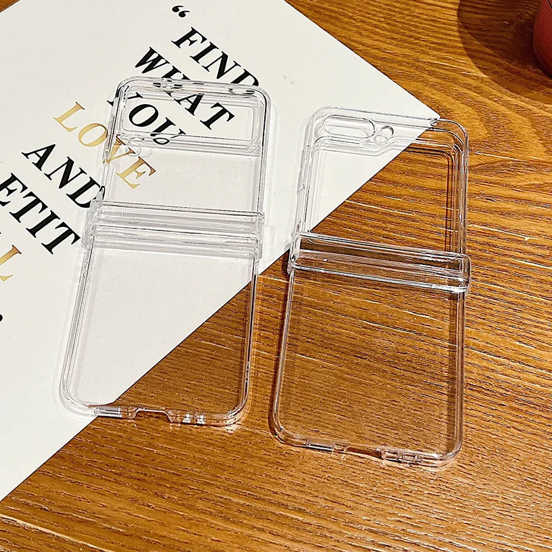 Clear Shockproof Case for Galaxy Z Flip 7 / Flip 8