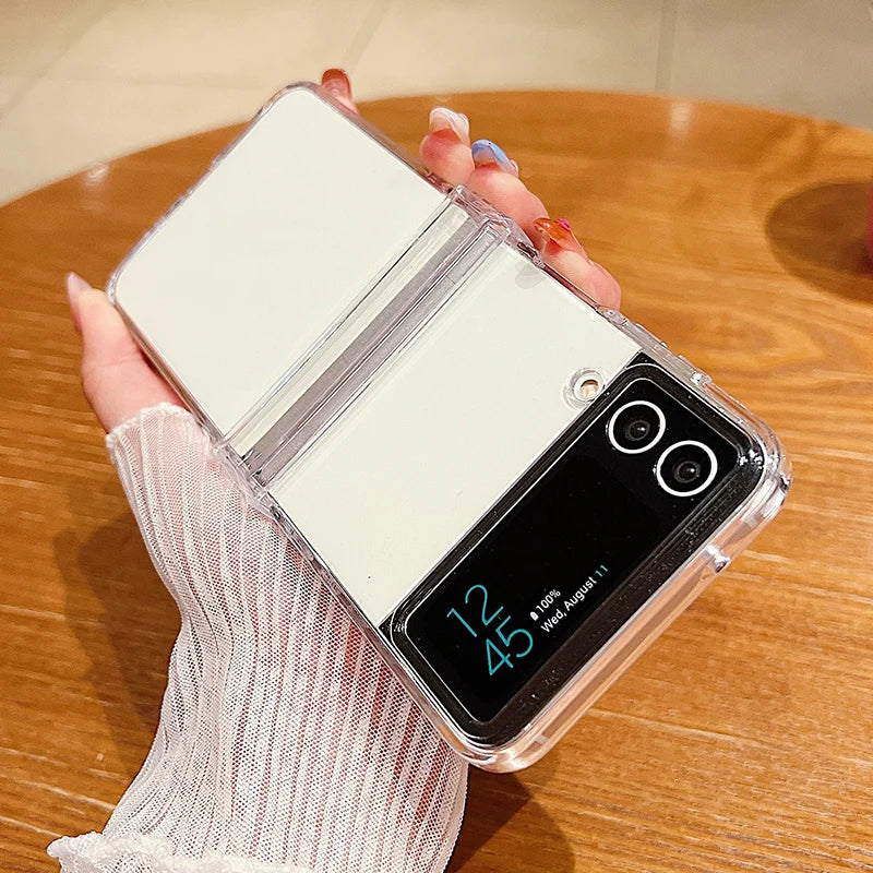 Clear Shockproof Case for Galaxy Z Flip 7 / Flip 8
