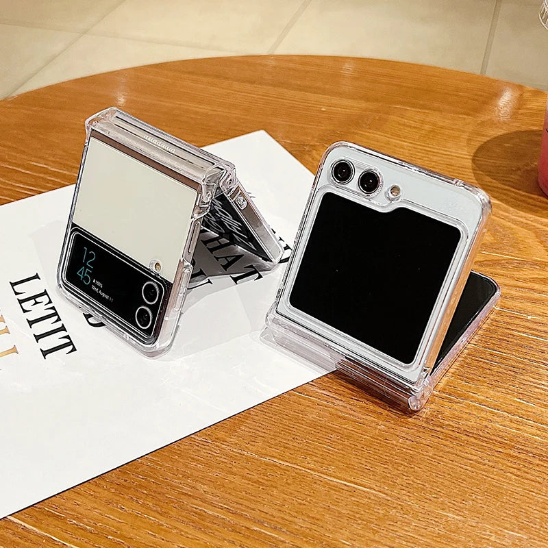 Clear Shockproof Case for Galaxy Z Flip 7 / Flip 8