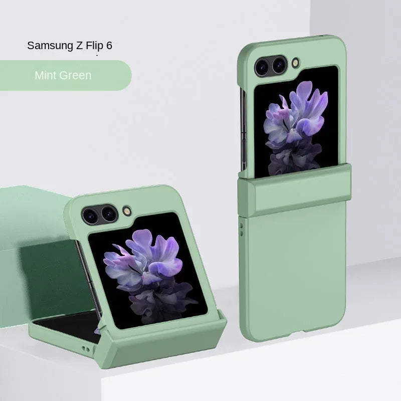Skin-Feel Hinge Protection Case for Galaxy Z Flip 7 / Flip 8