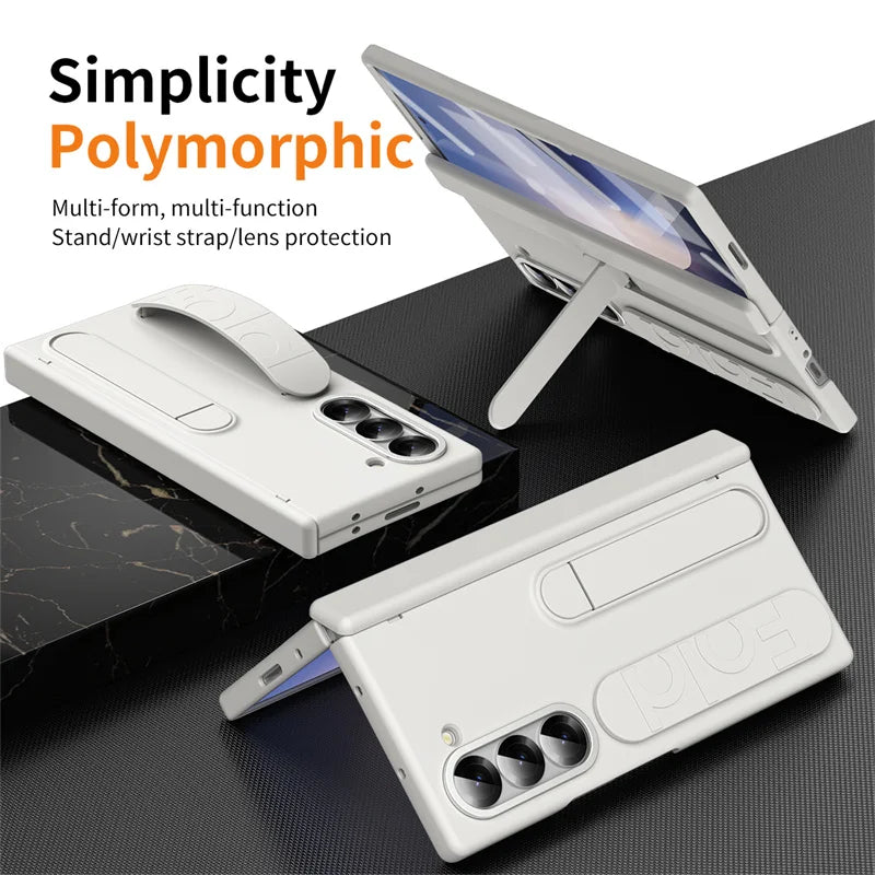 Hinge Case with Wristband & S Pen Slot for Galaxy Z Fold 7 / Fold 8