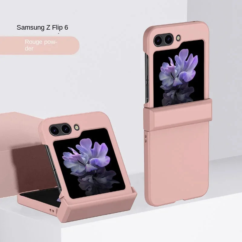 Skin-Feel Hinge Protection Case for Galaxy Z Flip 7 / Flip 8